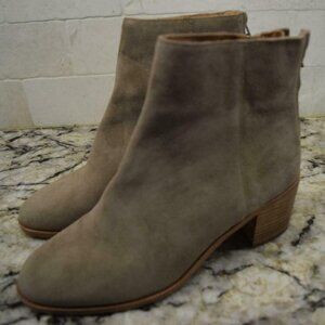 ! Madewell $228 The Pauline Boot in Suede G8360
